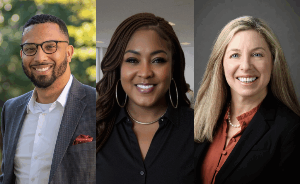 Joseph Corazzini, Rachel Deleveaux, and Audrey Mark