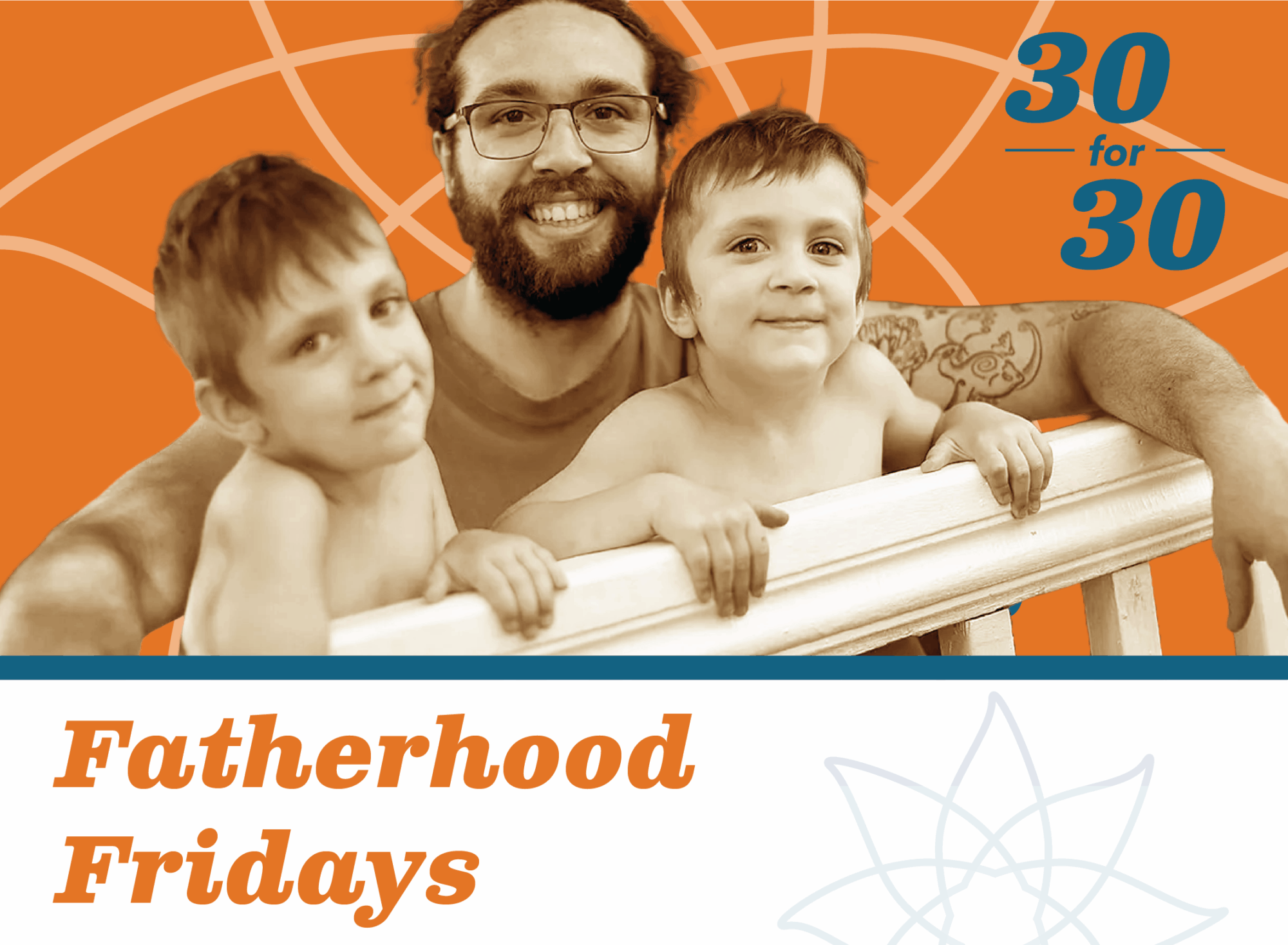 Fatherhood Fridays Kenny Coy holding his kids